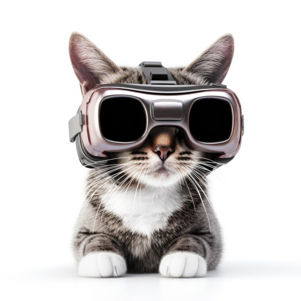 VR cat